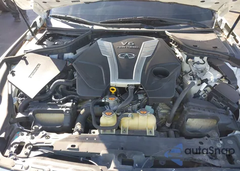 2017 Infiniti Q50 3.0T Premium from USA, damaged, VIN JN1EV7AP1HM741244